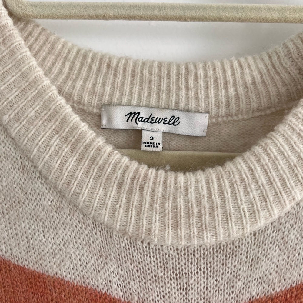 Madewell Multi Color Block Crewneck Sweater - image 6